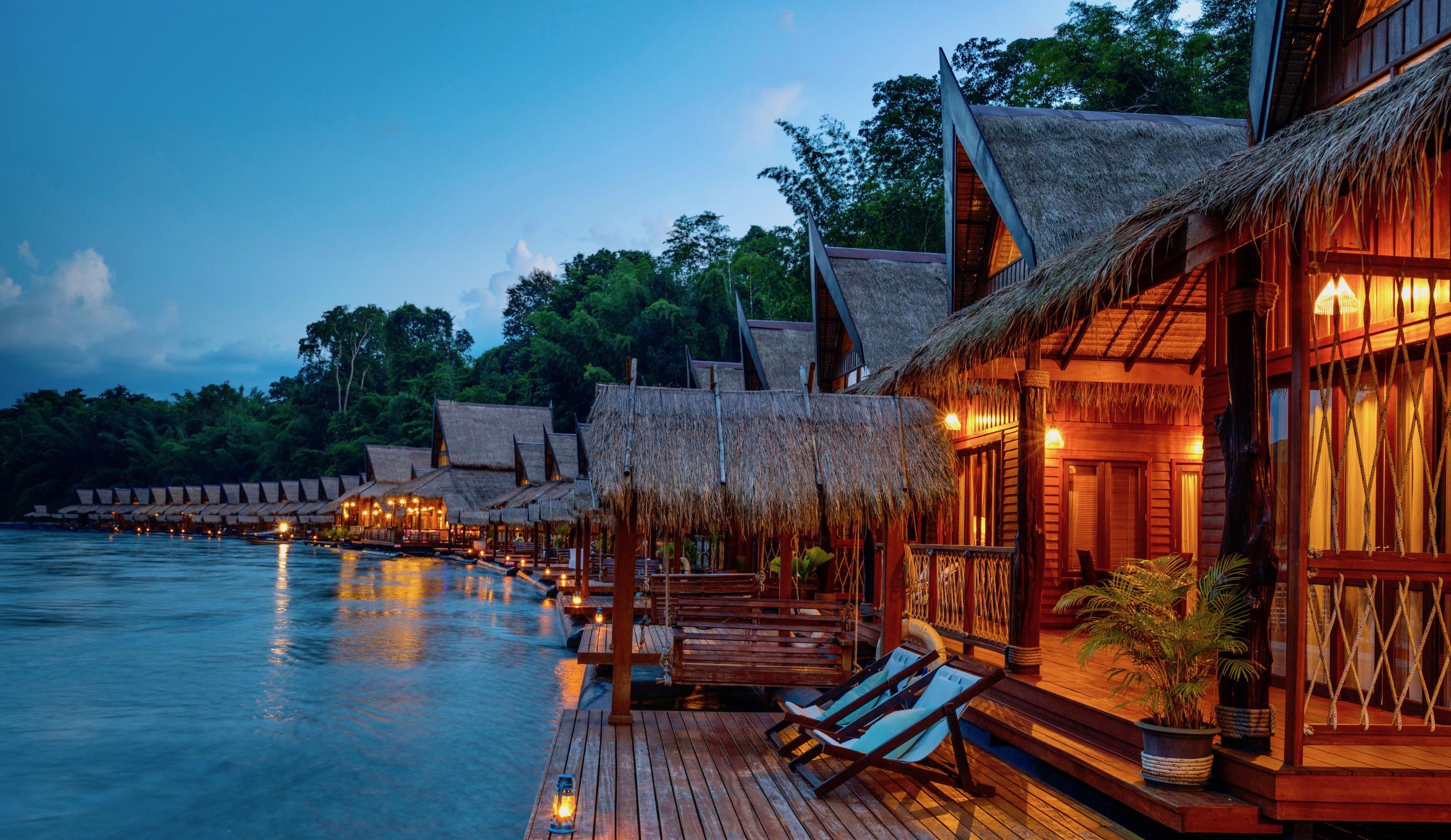 The Float House River Kwai Szajok Kültér fotó